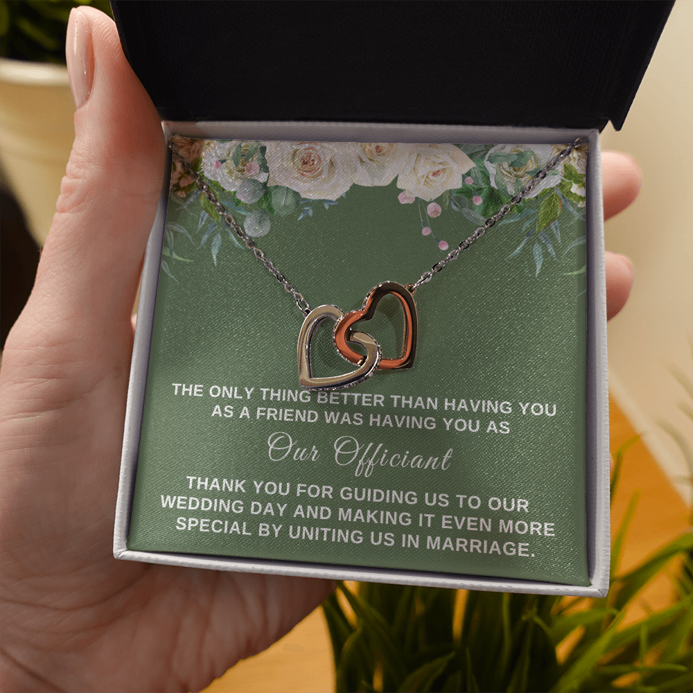 Officiant Proposal Gift | Having You Necklace 0588T4