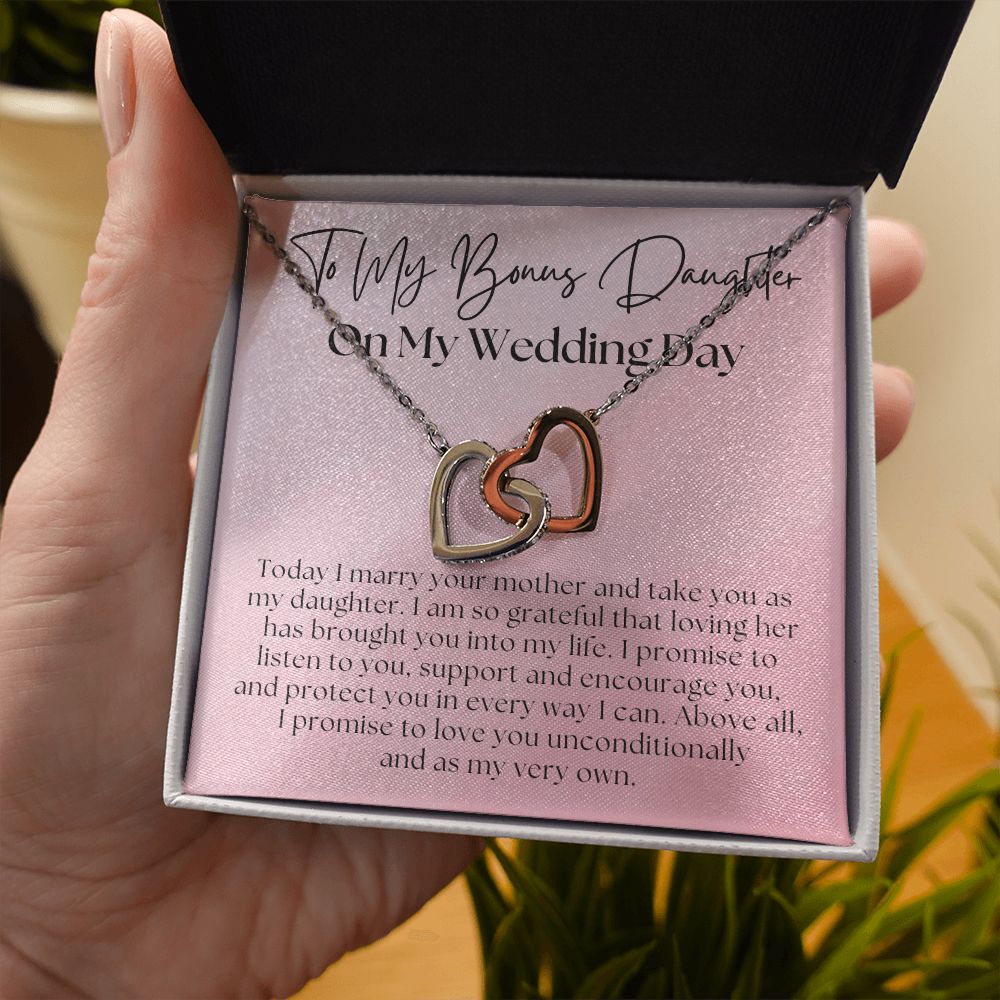 Stepdaughter Wedding Gift | Promise Necklace 0633T9
