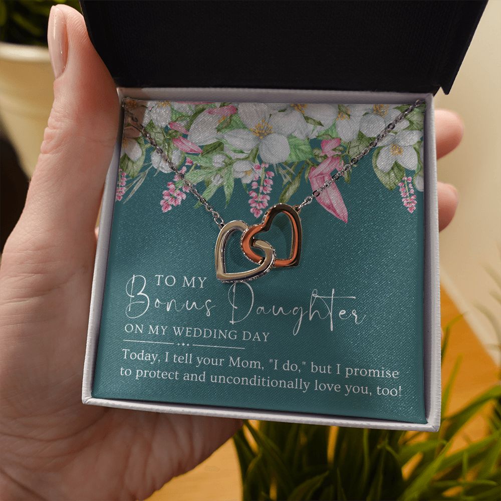 Stepdaughter Wedding Gift | Promise Necklace 0639T9