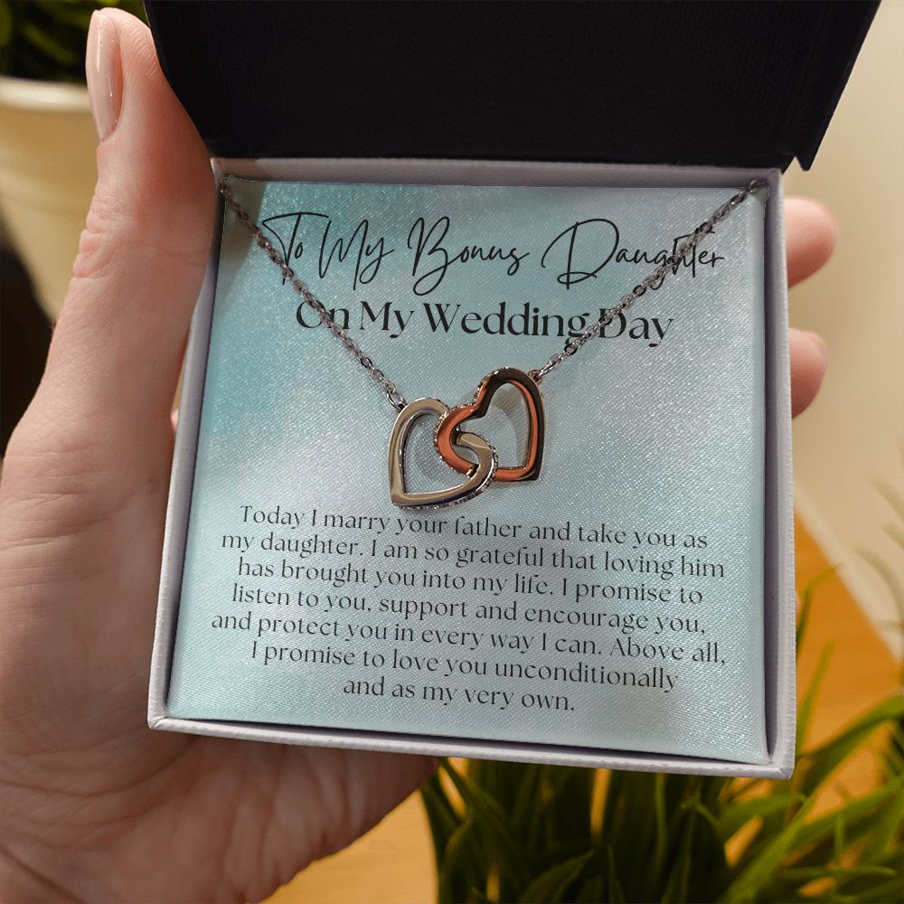Stepdaughter Wedding Gift | Promise Necklace 0634T11