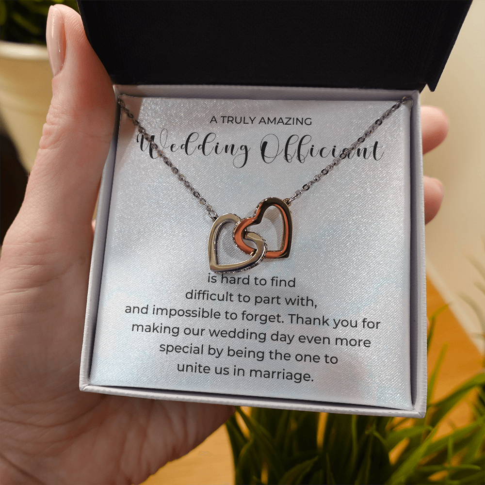 Officiant Proposal Gift | The One Necklace 0586T8
