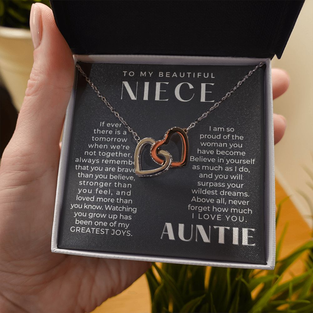 Niece Gift From Aunt | Greatest Joy Necklace 0629T8