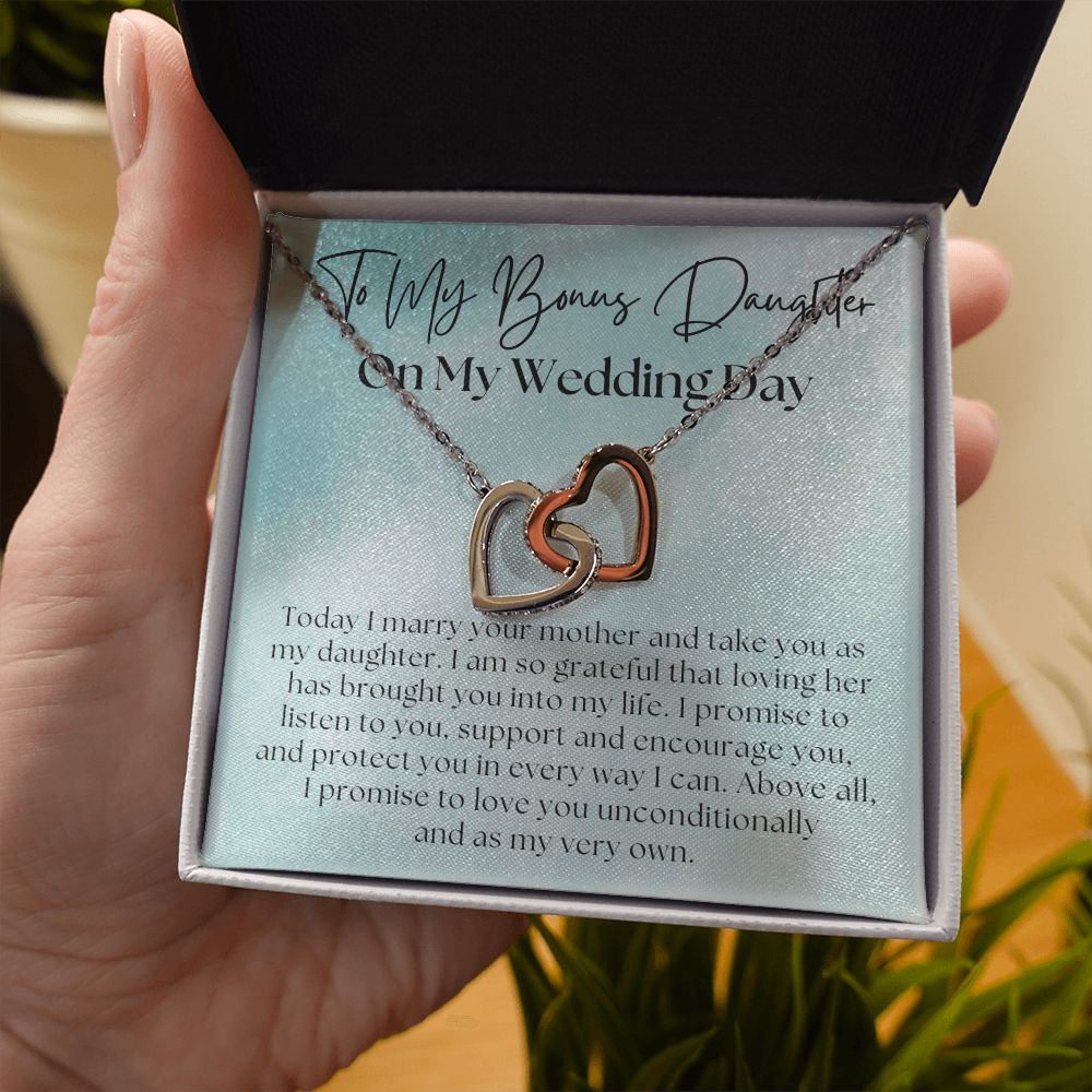 Stepdaughter Wedding Gift | Promise Necklace 0633T11