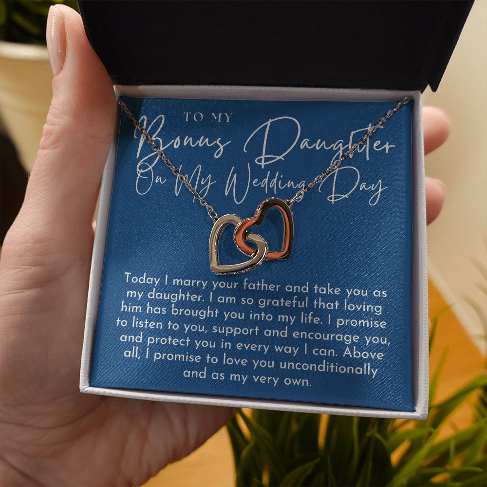 Stepdaughter Wedding Gift | Promise Necklace 0634T5