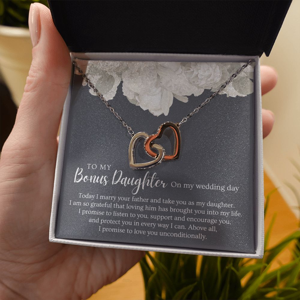 Stepdaughter Wedding Gift | Promise Necklace 0634T1