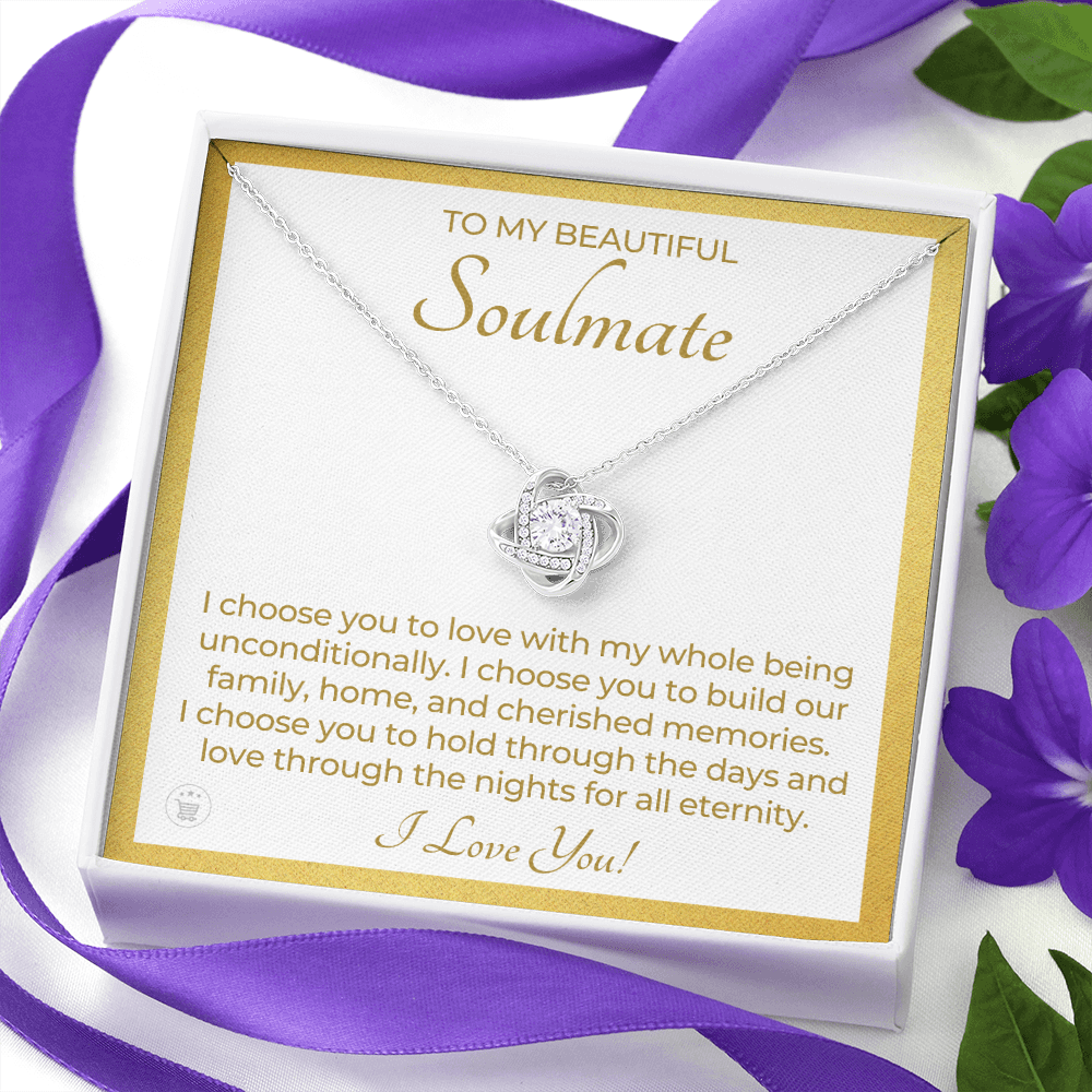 Soulmate Gift | I Choose Necklace 0535T4
