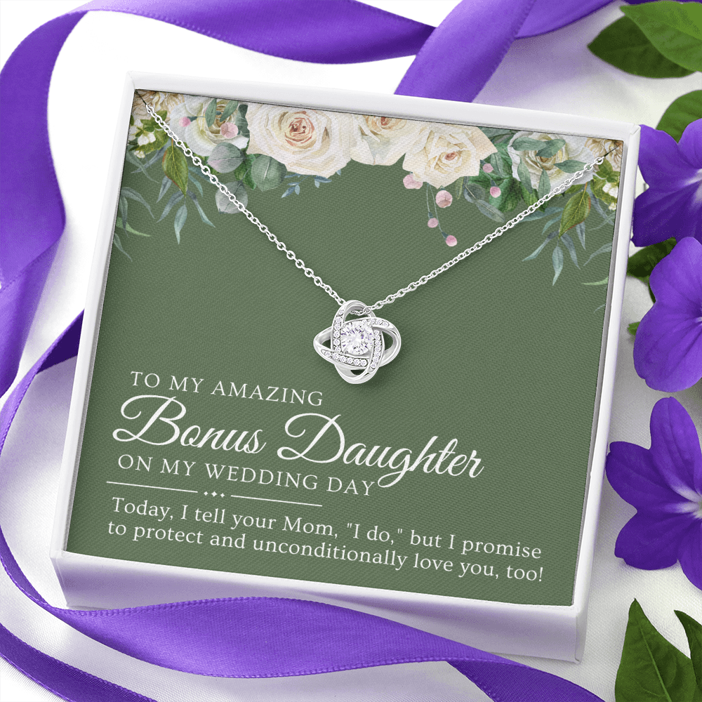 Stepdaughter Wedding Gift | Promise Necklace 0556T5