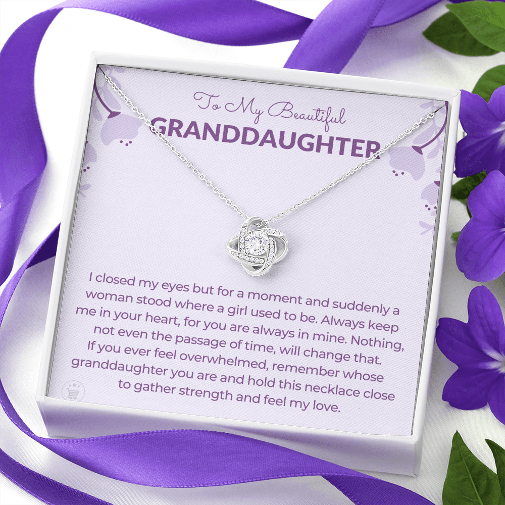 Granddaughter Gift | In My Heart Necklace 0544T7