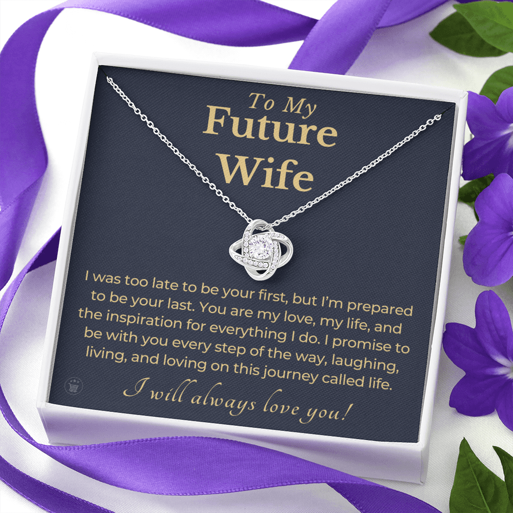 Future Wife, Future Mrs. Gift | Every Step Necklace 0464T15