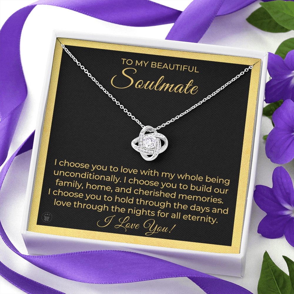 Soulmate Gift | I Choose Necklace 0535T8