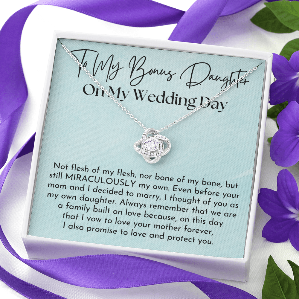 Stepdaughter Wedding Gift | On This Day Necklace 0555T6