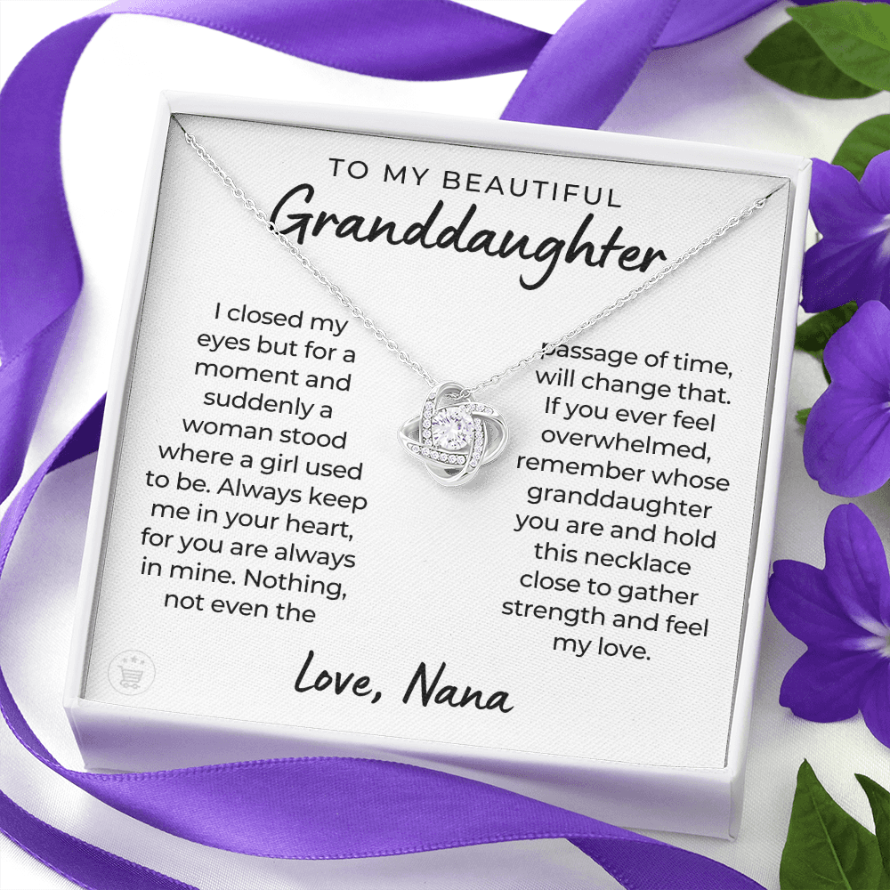 Granddaughter Gift | In My Heart Necklace 0545T2