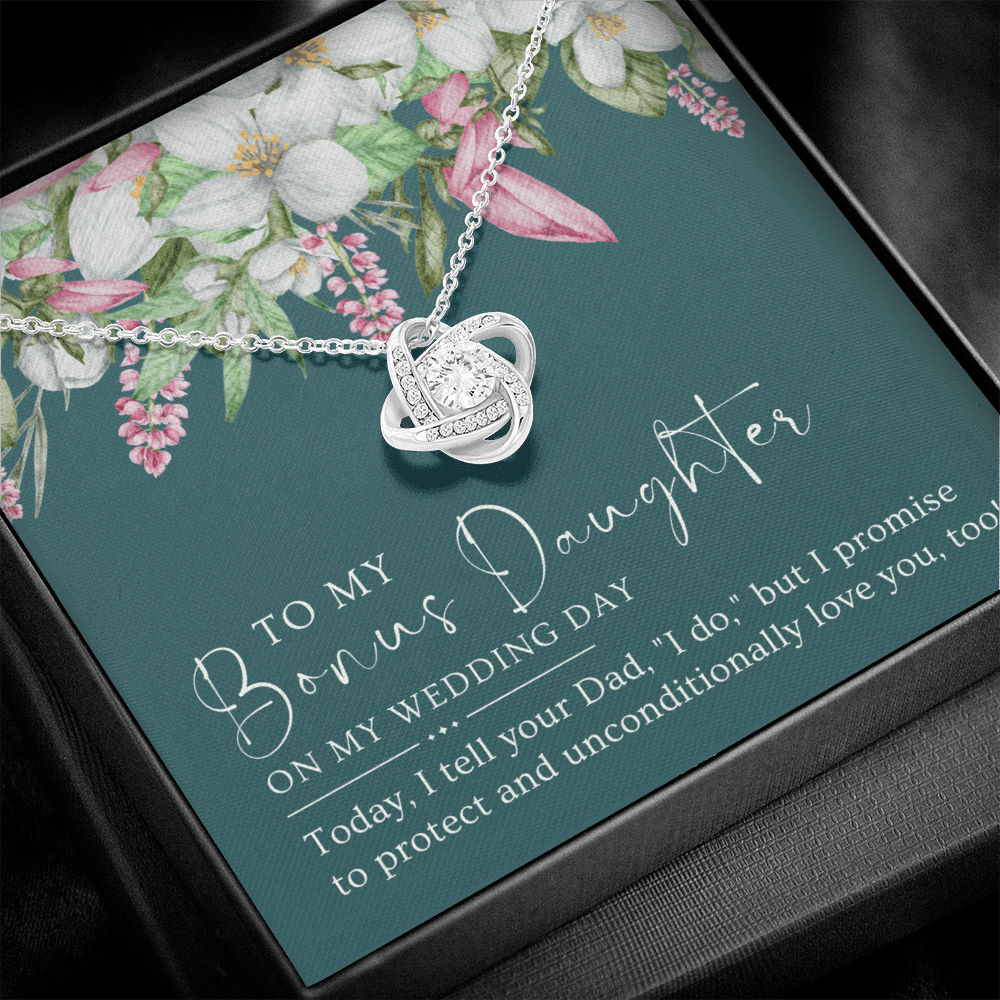Stepdaughter Wedding Gift  | Promise Necklace 0557T9
