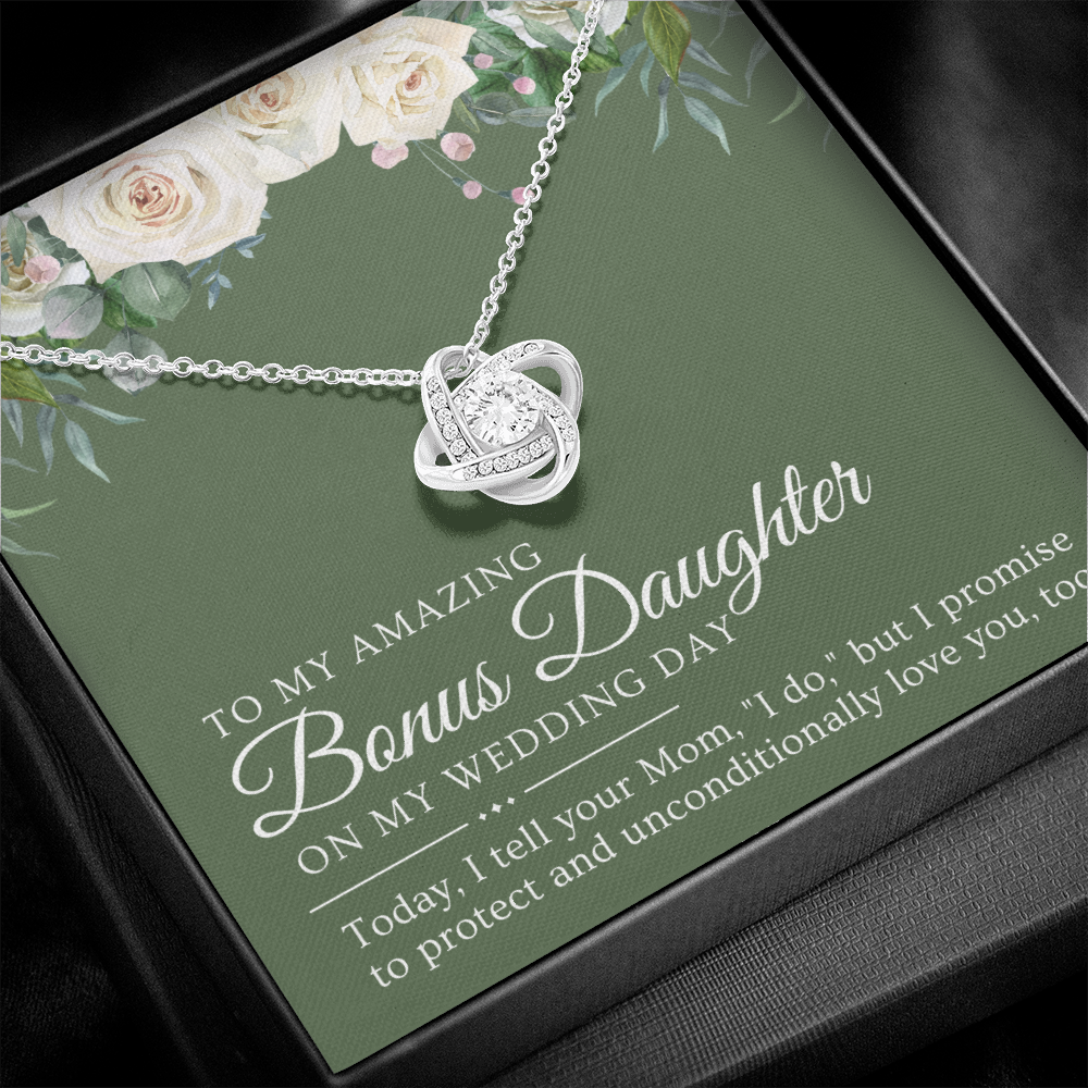 Stepdaughter Wedding Gift | Promise Necklace 0556T5
