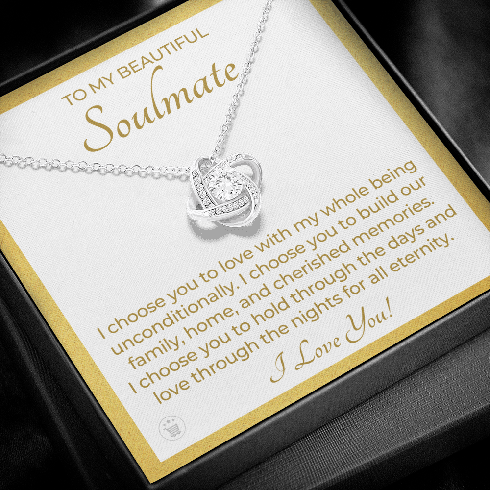 Soulmate Gift | I Choose Necklace 0535T4