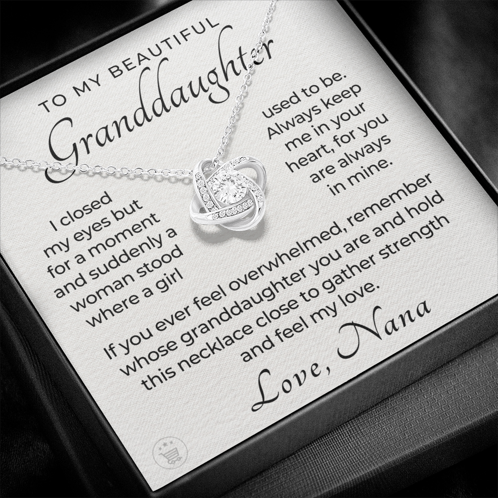 Granddaughter Gift | In My Heart Necklace 0545T8