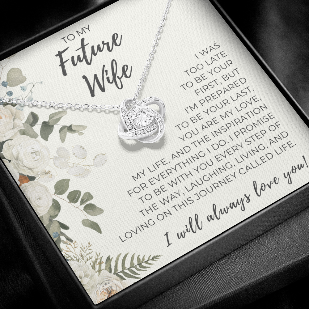 Future Wife, Future Mrs. Gift | Every Step Necklace 0464T27