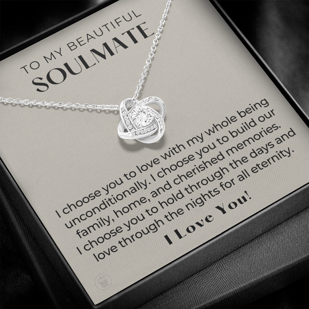 Soulmate Gift | I Choose Necklace 0535T3
