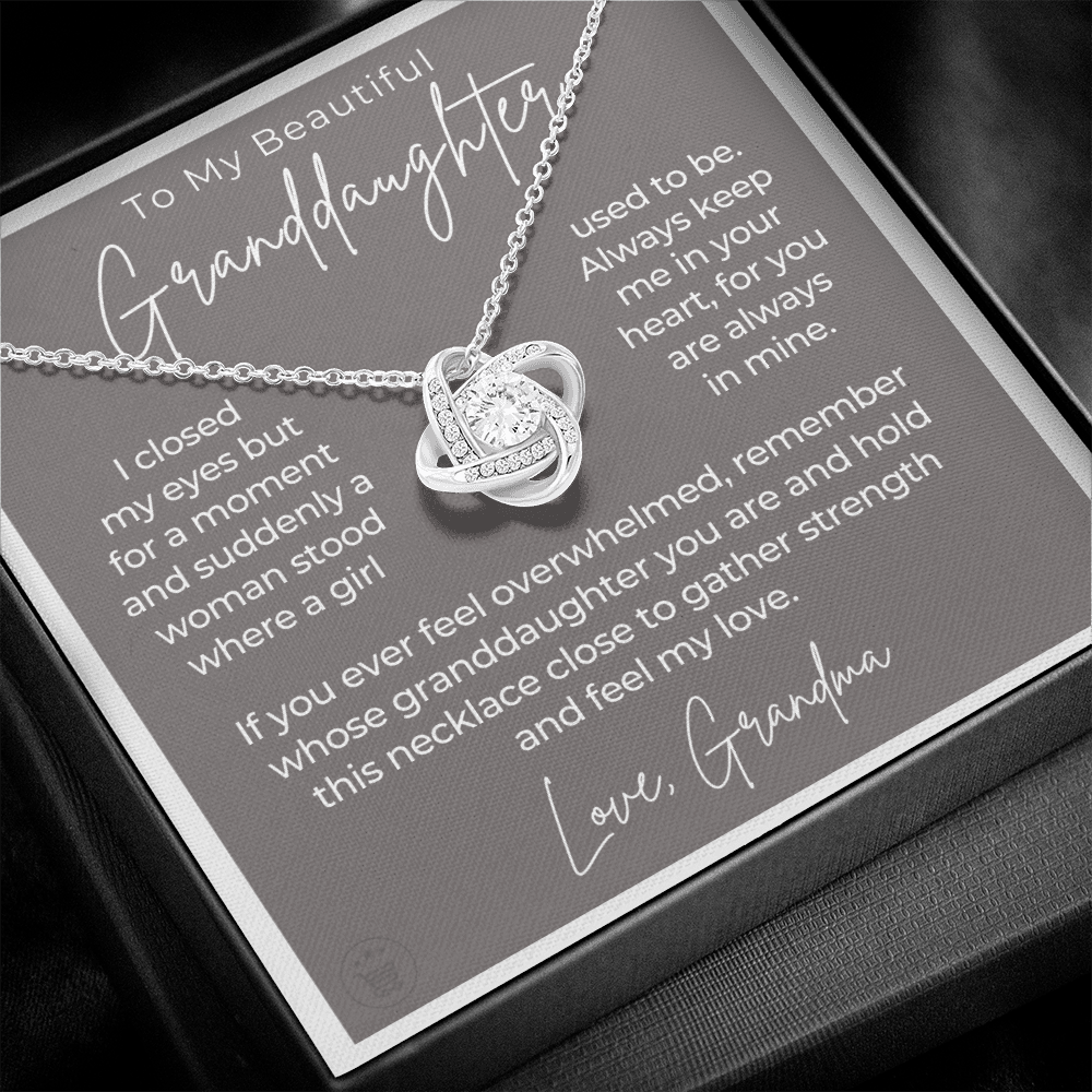 Granddaughter Gift | In My Heart Necklace 0544T6