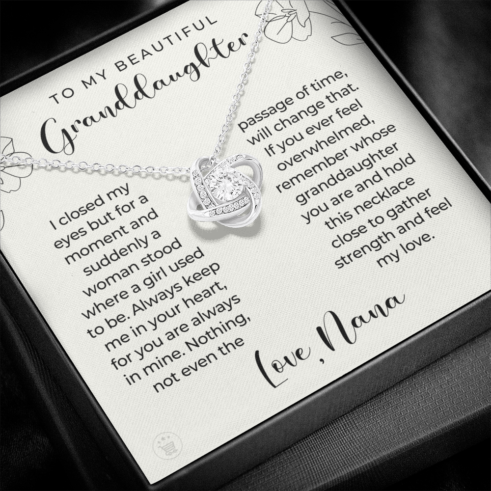 Granddaughter Gift | In My Heart Necklace 0545T10