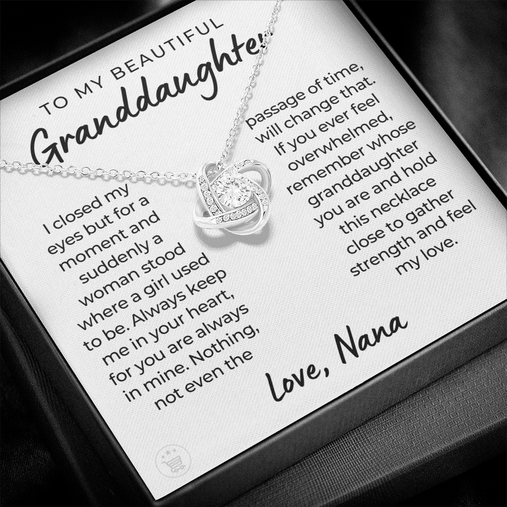 Granddaughter Gift | In My Heart Necklace 0545T2
