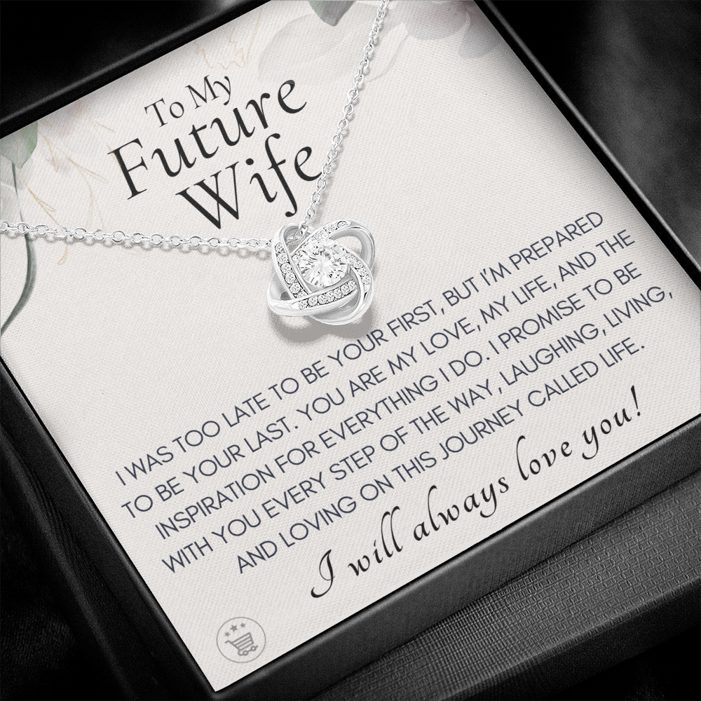 Future Wife, Future Mrs. Gift | Every Step Necklace 0464T19