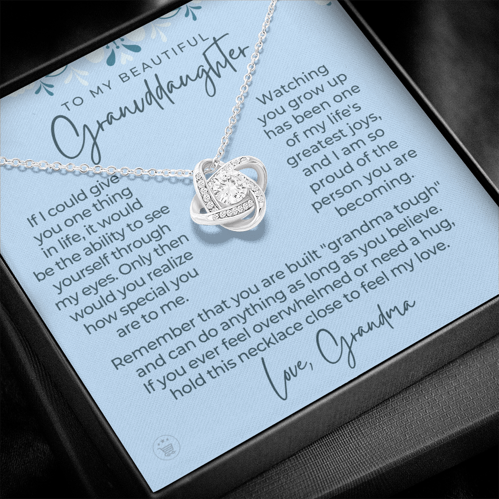 Granddaughter Gift | My Love Necklace 0548T12