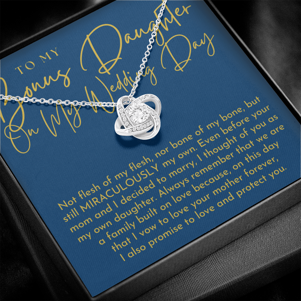Stepdaughter Wedding Gift | On This Day Necklace 0555T2
