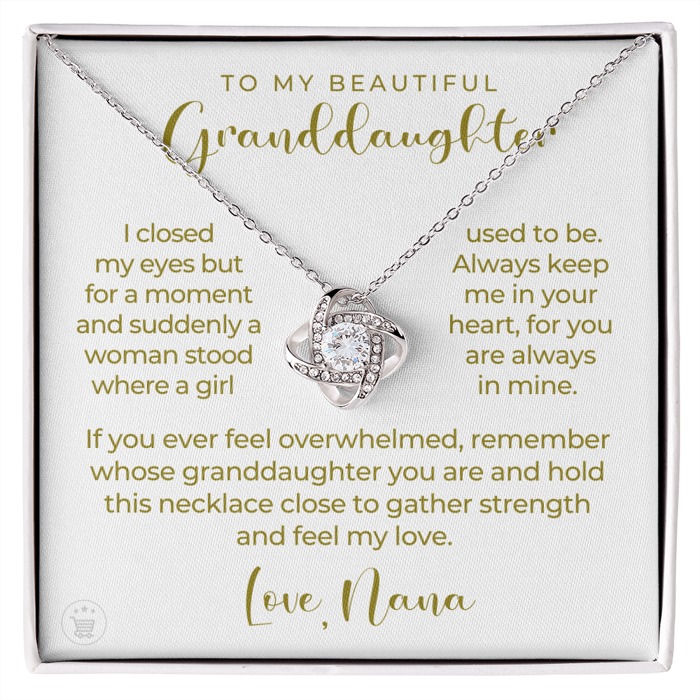 Granddaughter Gift | In My Heart Necklace 0545T1