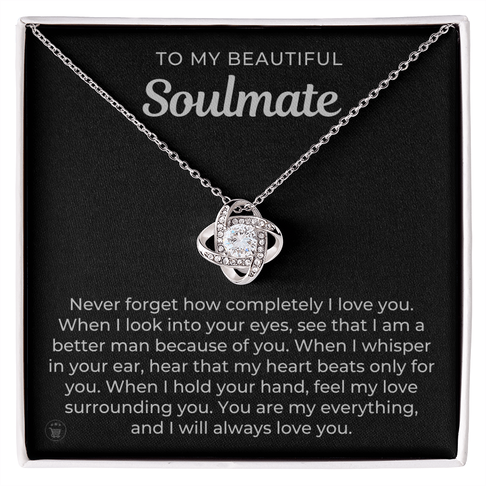 Gift For Wife, To My Soulmate | When I Necklace  0532T9