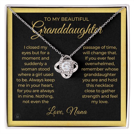Granddaughter Gift | In My Heart Necklace 0545T15