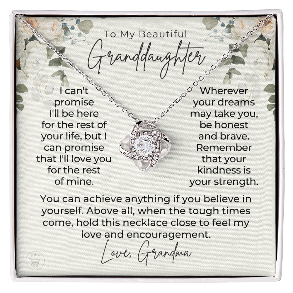 Granddaughter Gift | My Promise Necklace 0546T9