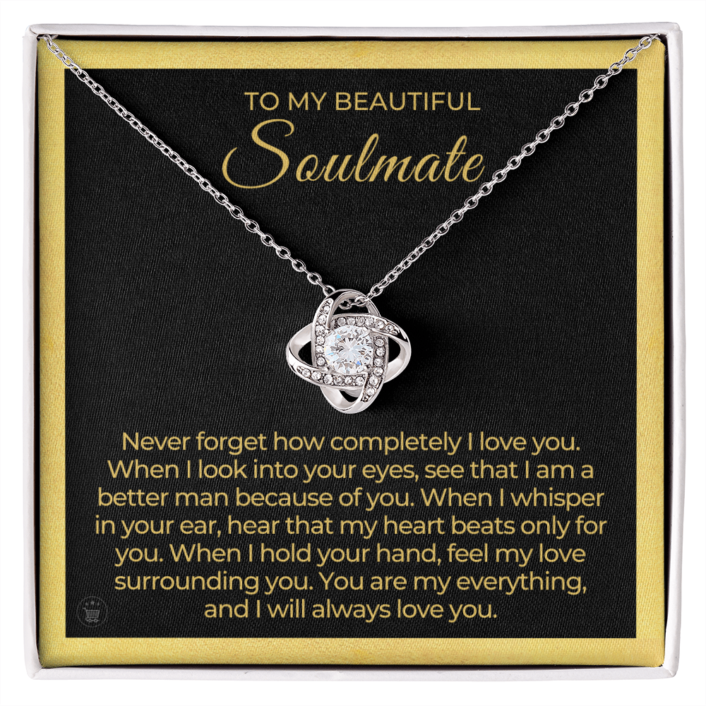 Gift For Wife, To My Soulmate | When I Necklace  0532T8