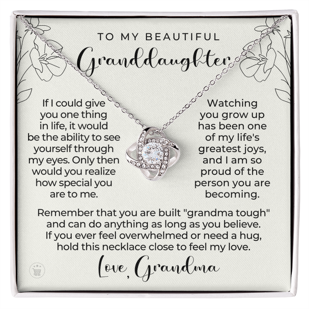 Granddaughter Gift | My Love Necklace 0548T11