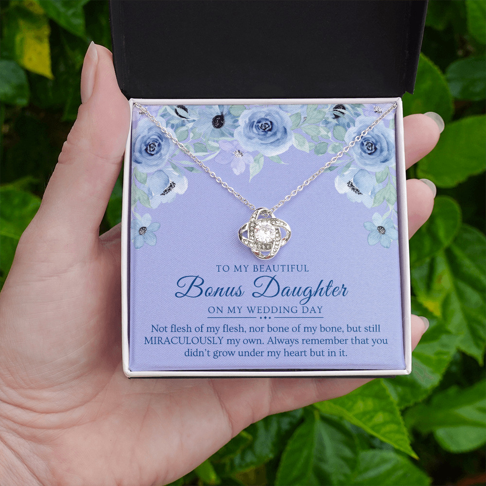 Stepdaughter Wedding Gift | In My Heart Necklace 0554T3