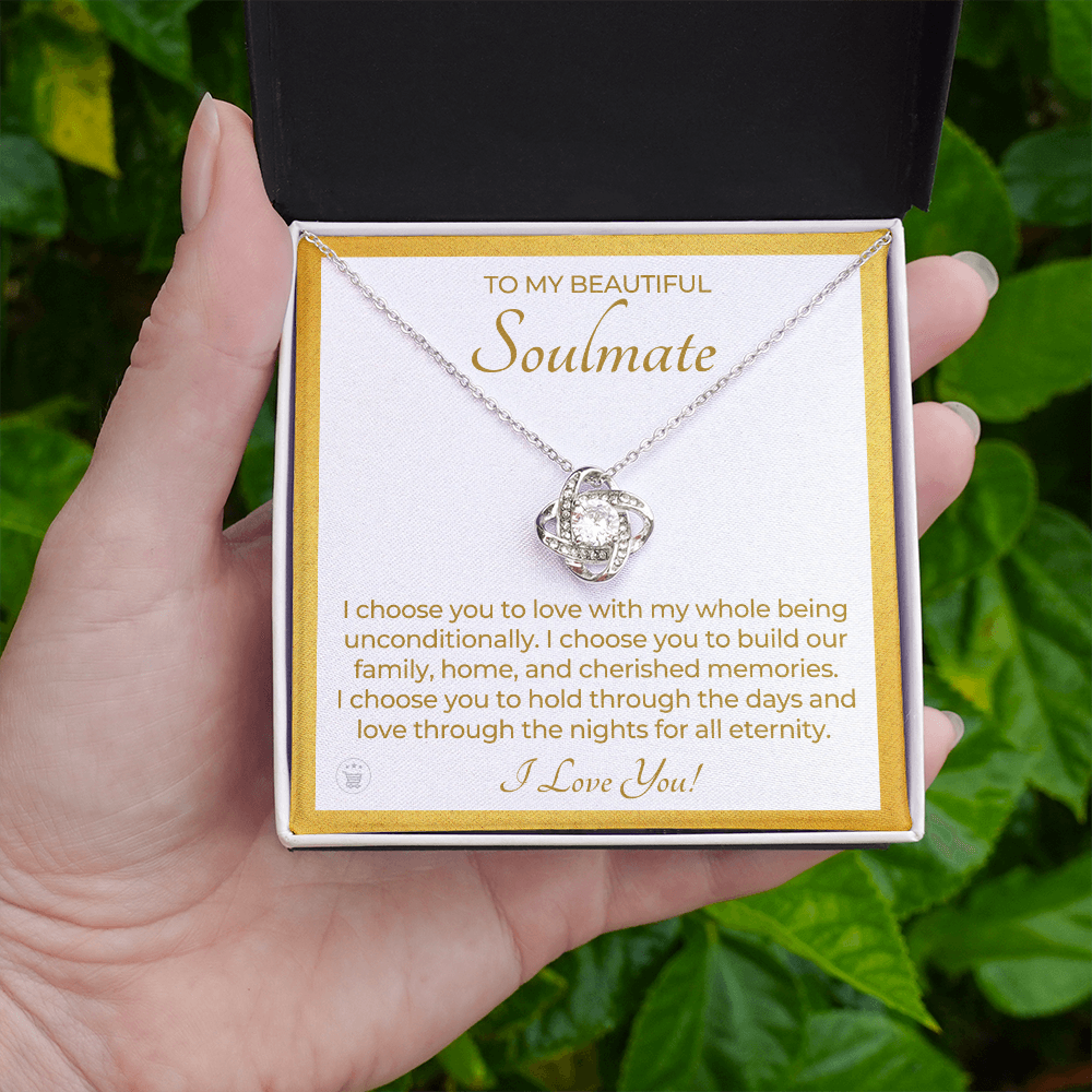 Soulmate Gift | I Choose Necklace 0535T4