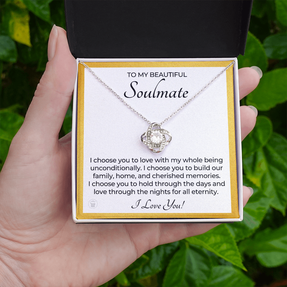 Soulmate Gift | I Choose Necklace 0535T7