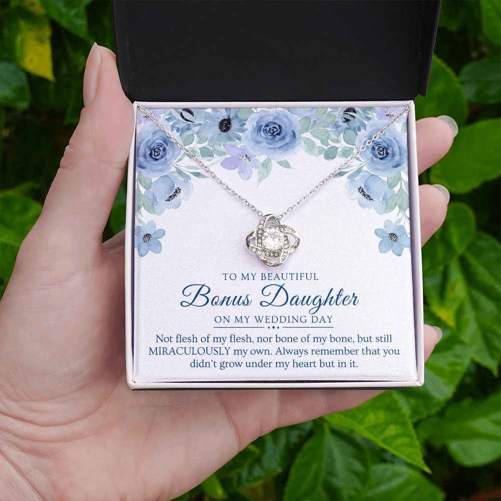 Stepdaughter Wedding Gift | In My Heart Necklace 0554T2