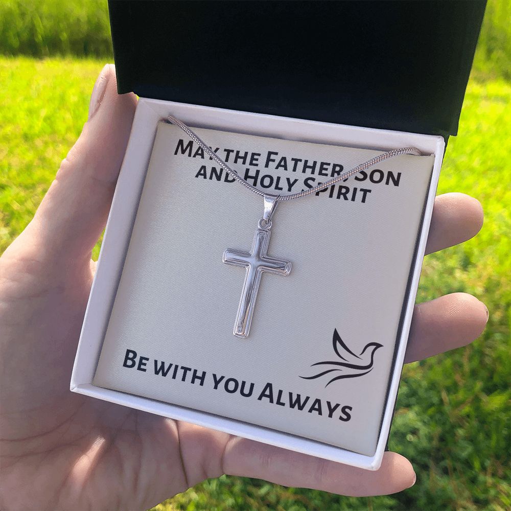 Christian Gift For Her | Cross Necklace 0825T2SSCN