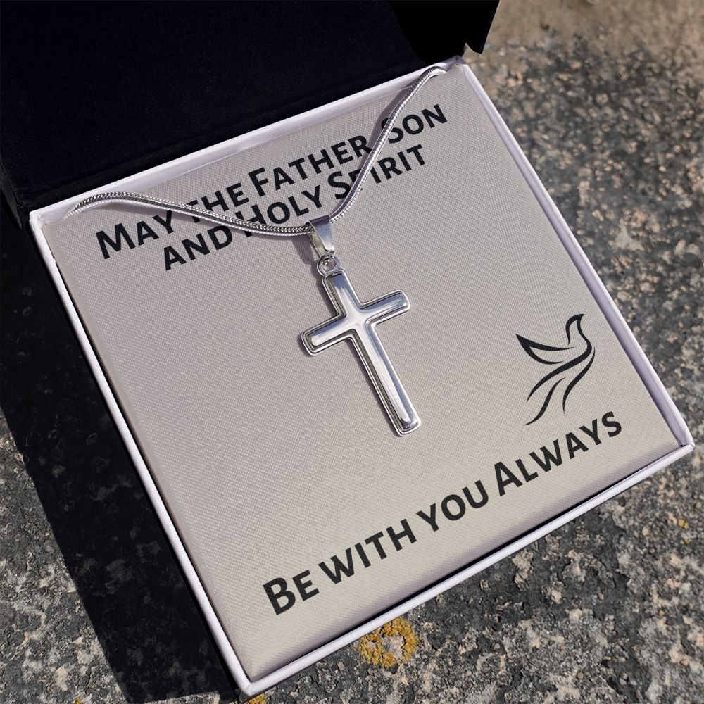 Christian Gift For Her | Cross Necklace 0825T2SSCN