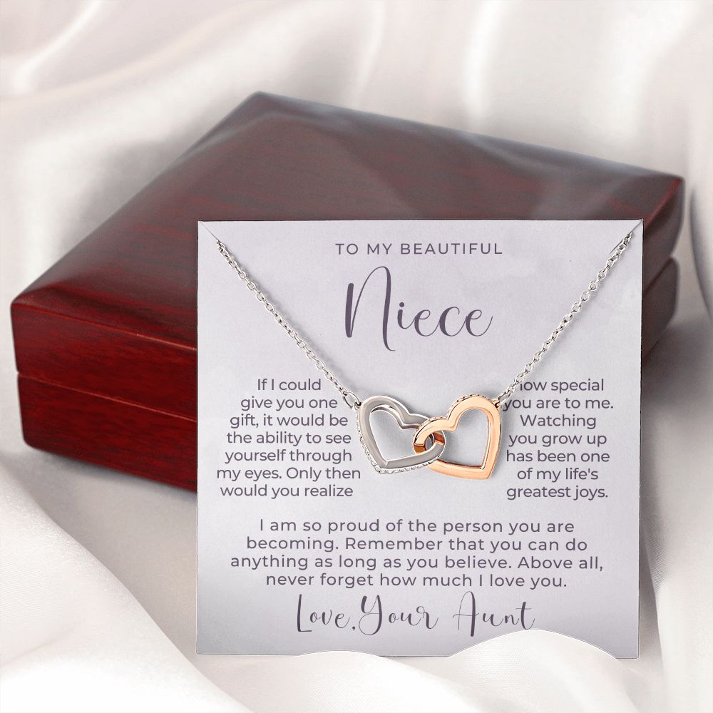 Niece Gift From Aunt | My Love Necklace 0628T17