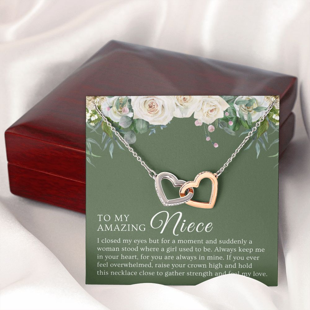 Niece Gift From Aunt | In My Heart Necklace 0632T11