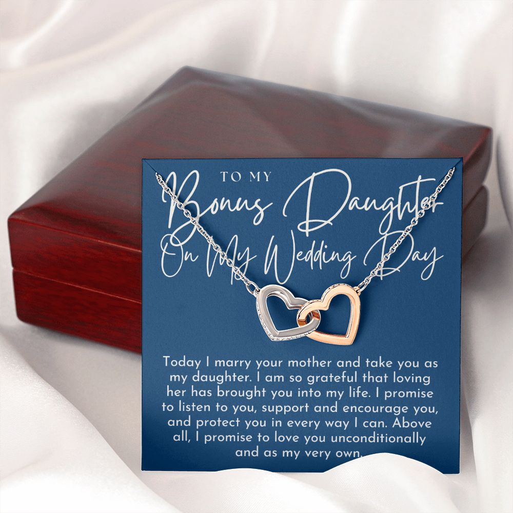 Stepdaughter Wedding Gift | Promise Necklace 0633T5