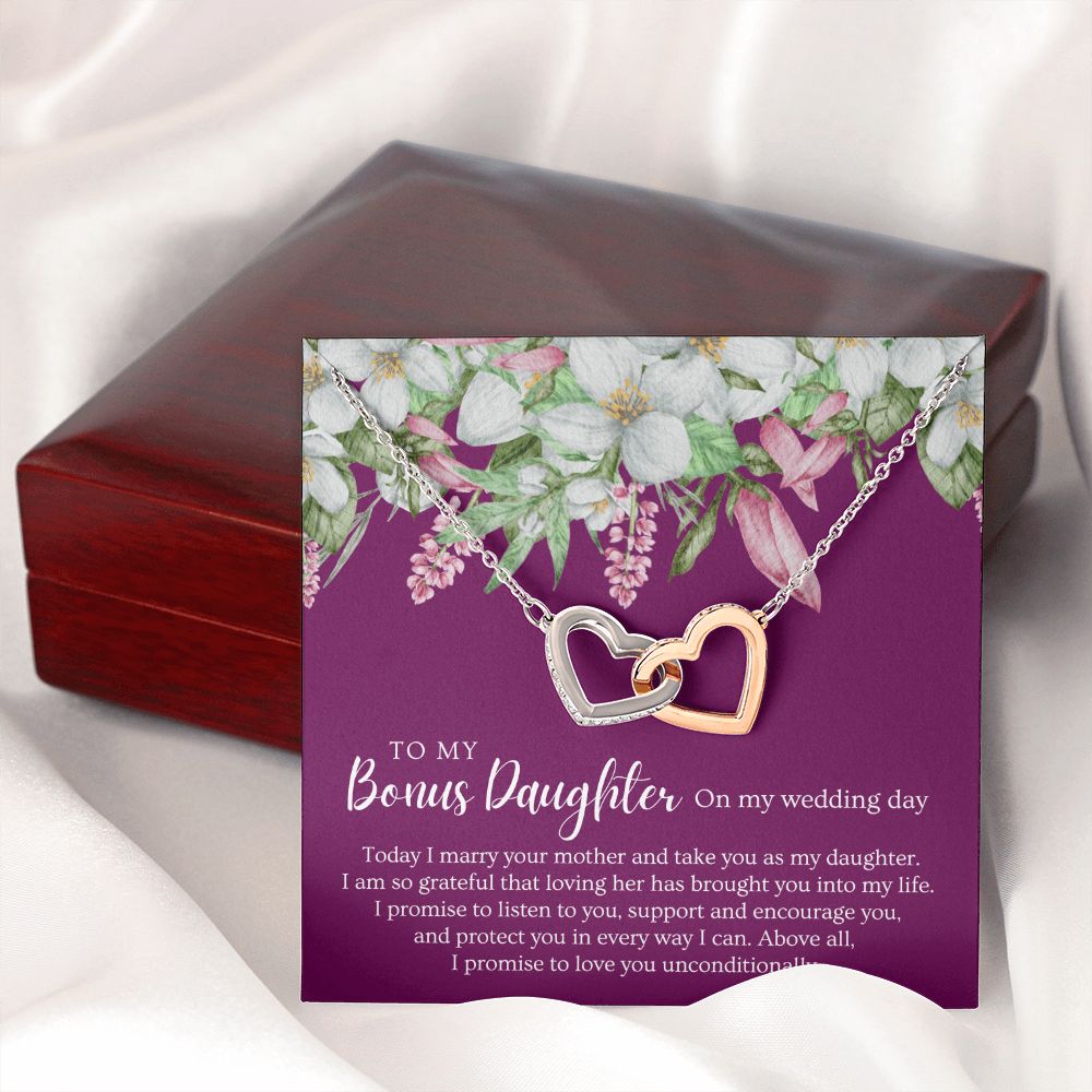 Stepdaughter Wedding Gift | Promise Necklace 0633T2