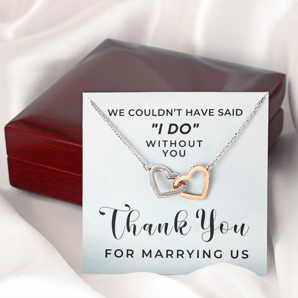 Officiant Gift | Thank You Necklace 0587T8