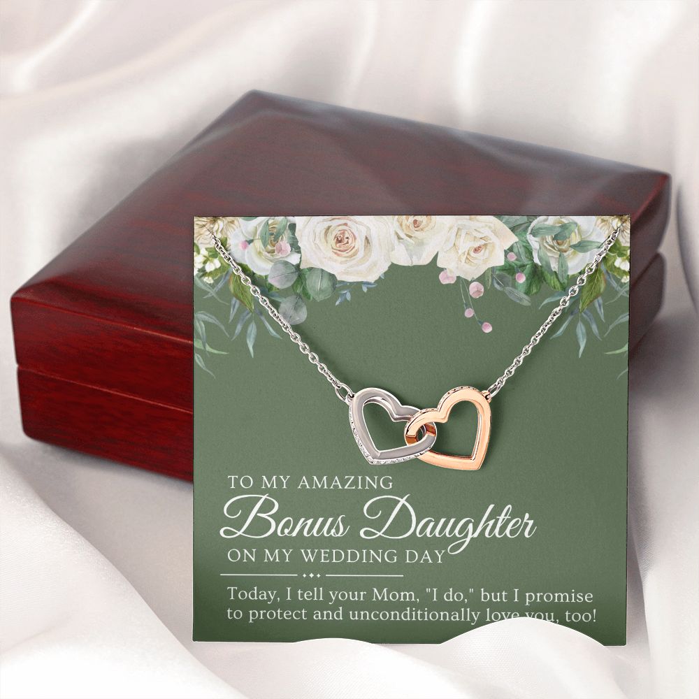 Stepdaughter Wedding Gift | Promise Necklace 0639T5