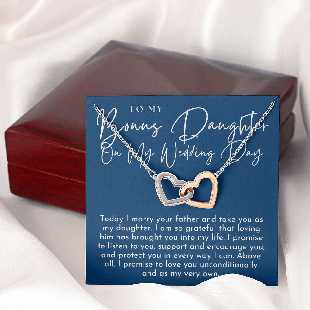 Stepdaughter Wedding Gift | Promise Necklace 0634T5