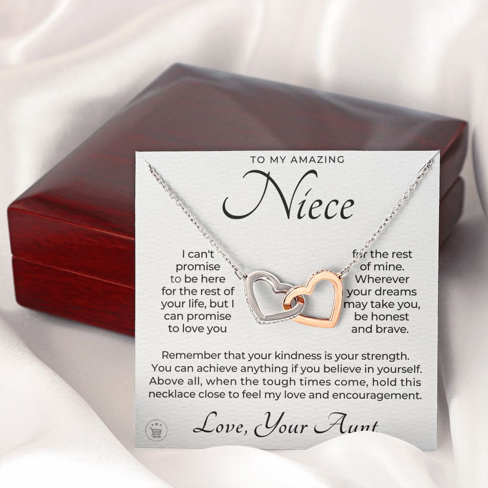 Niece Gift From Aunt | My Promise Necklace 0630T5