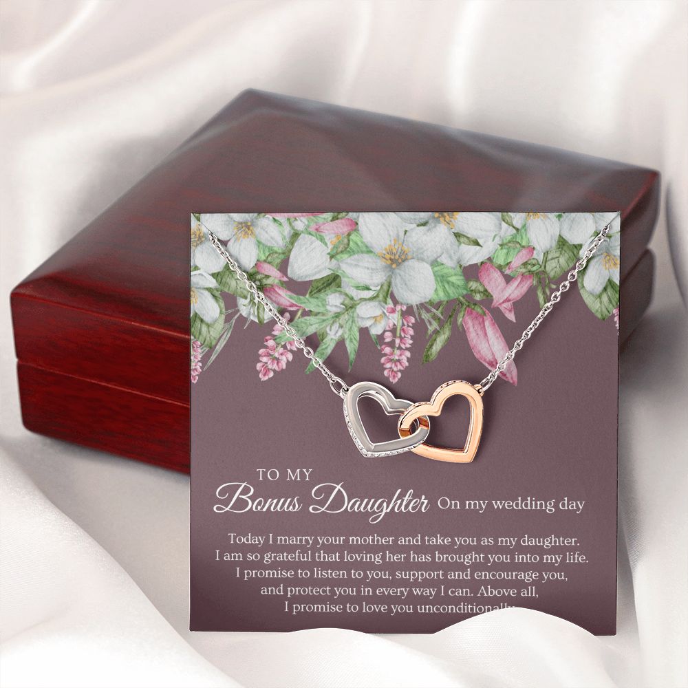 Stepdaughter Wedding Gift | Promise Necklace 0633T3