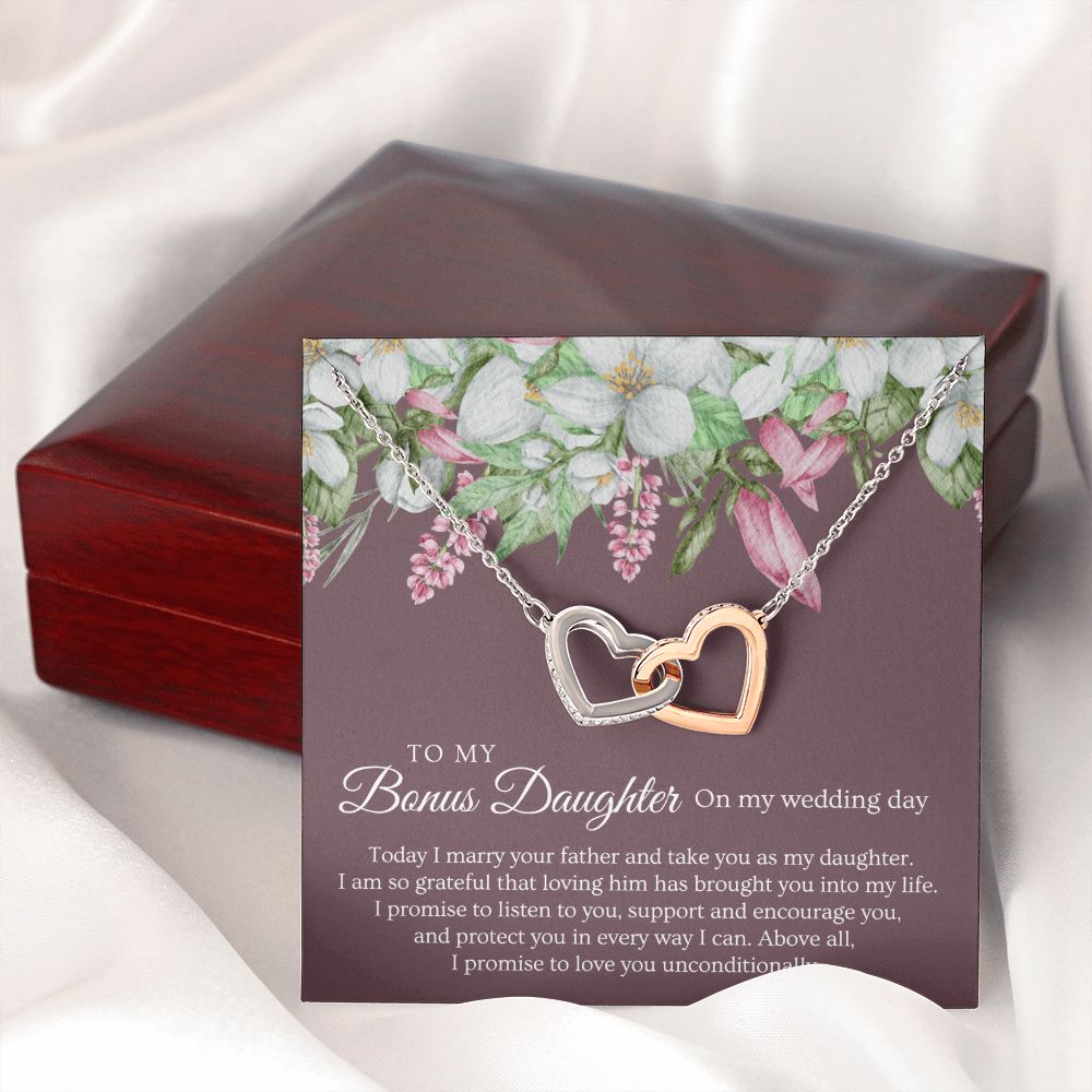 Stepdaughter Wedding Gift | Promise Necklace 0634T3